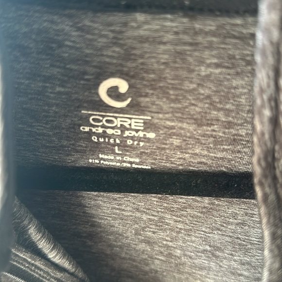 Core Andrea Jovine Half Zip Performance Jacket Size L - Picture 2 of 5